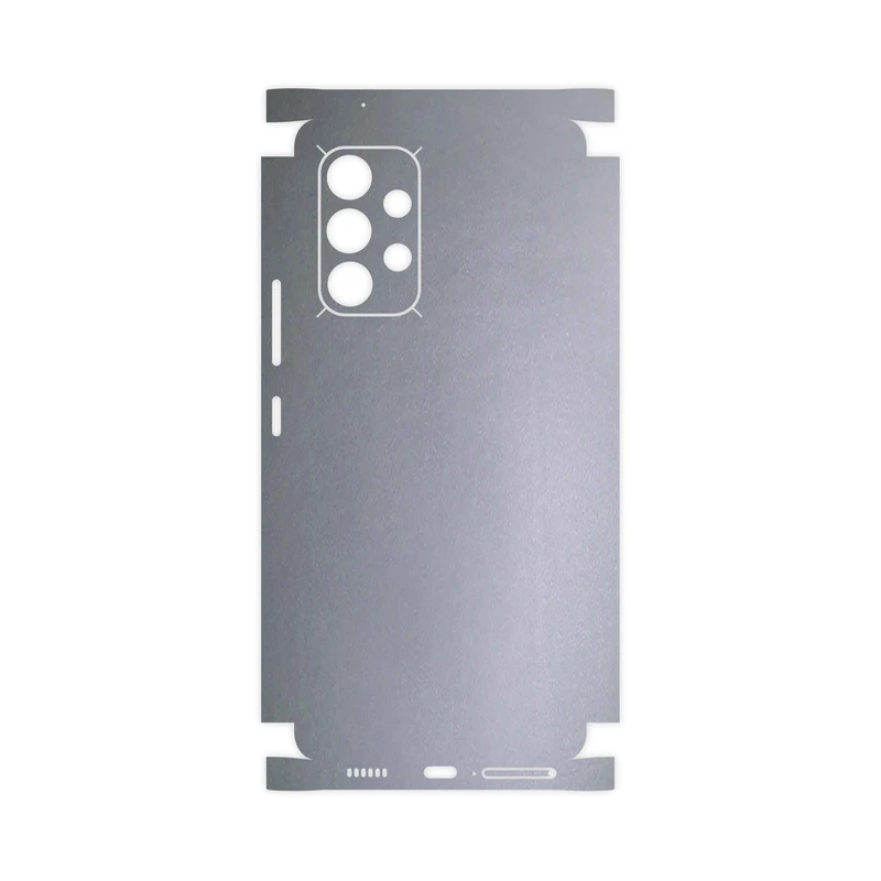 برچسب پوششی ماهوت مدل Matte-Silver-FullSkin مناسب برای گوشی موبایل سامسونگ Galaxy A53 5G