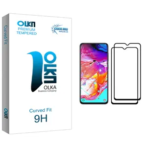 Cooling Olka glass Screen Protector For Samsung Galaxy A70 Pack Of 2