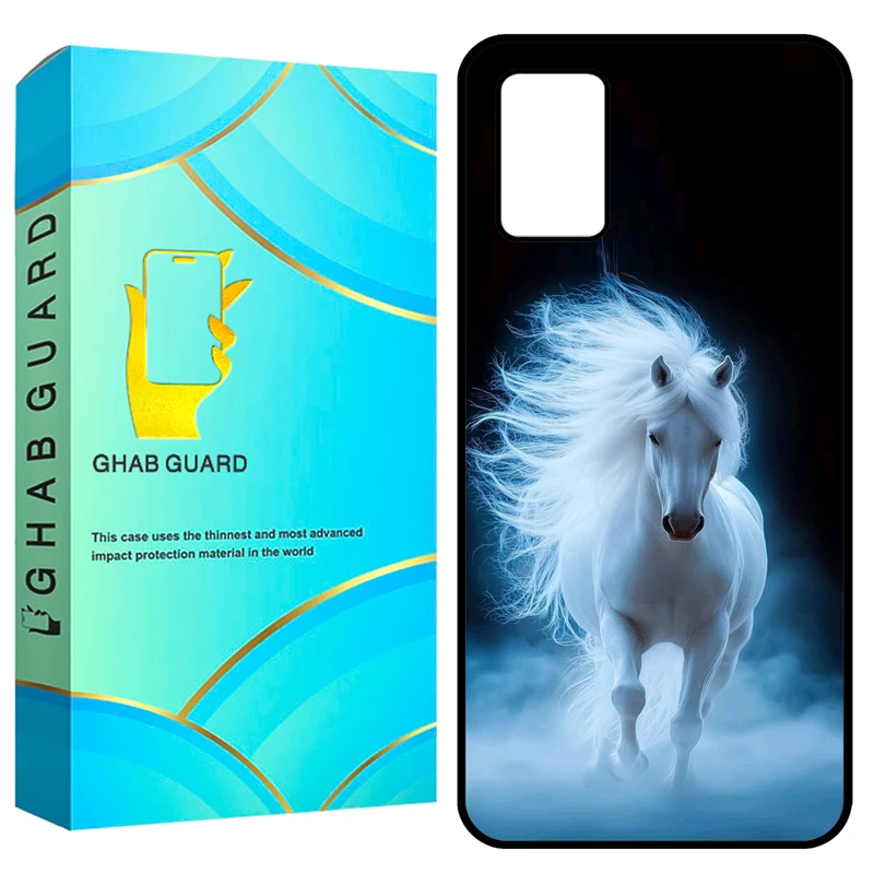 کاور قاب گارد طرح اسب مدل GCHPA03S مناسب برای گوشی موبایل سامسونگ Galaxy A02s / M02s / A03s 