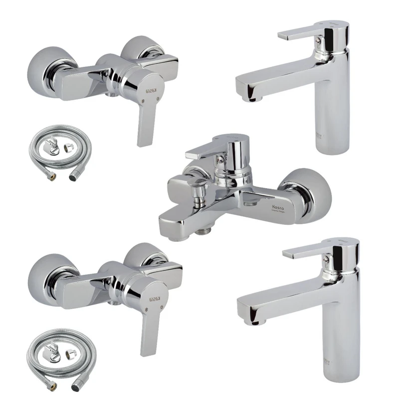 ست شیرآلات کسری مدل امگا مجموعه 7 عددی