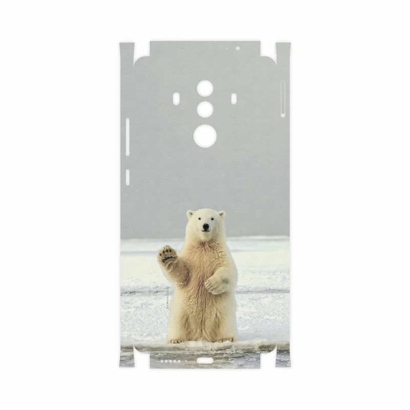 برچسب پوششی ماهوت مدل Polar bear-FullSkin مناسب برای گوشی موبایل هوآوی Mate 10 Pro