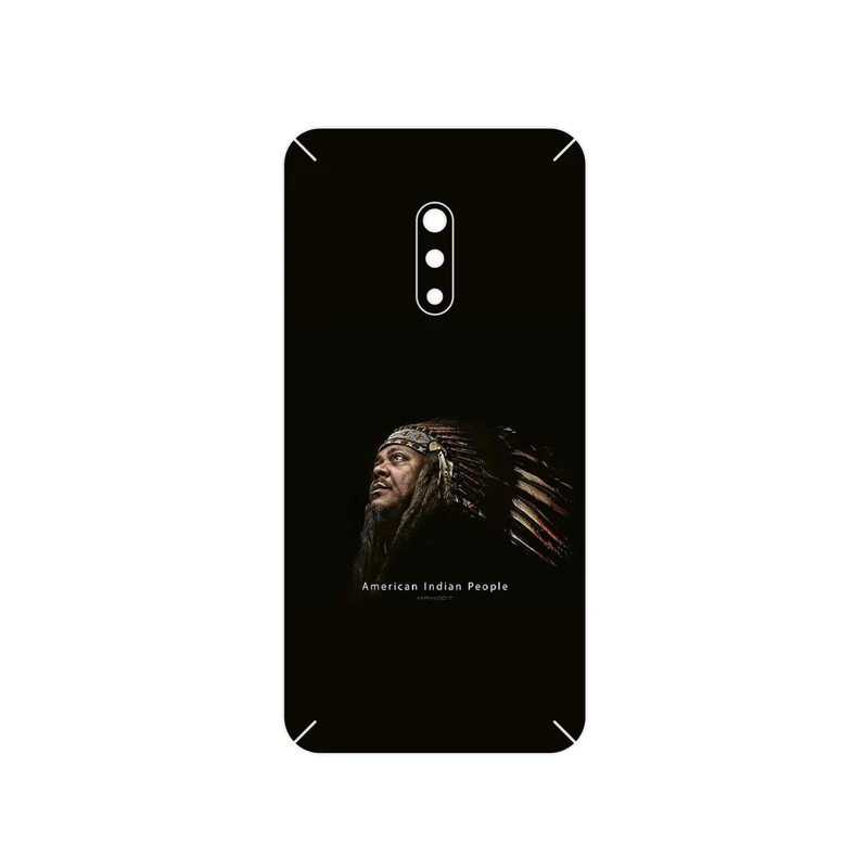 برچسب پوششی ماهوت مدل Portrait of an Indian Man مناسب برای گوشی موبایل اپو Realme X