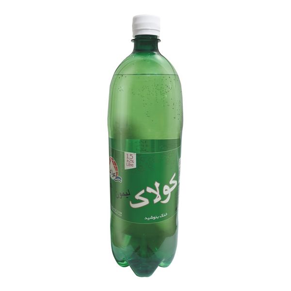 نوشابه لیمویی گاز دار کولاک - 1.5 لیتر نوشابه لیمویی گاز دار کولاک - 1.5 لیتر