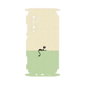 MAHOOT Minimal Internet Cat Icon-FullSkin Cover Sticker for Xiaomi Mi Note 10 Lite