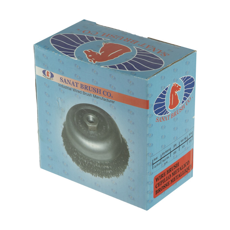 فرچه سیمی کاسه ای صنعت براش مدل HT -00F125