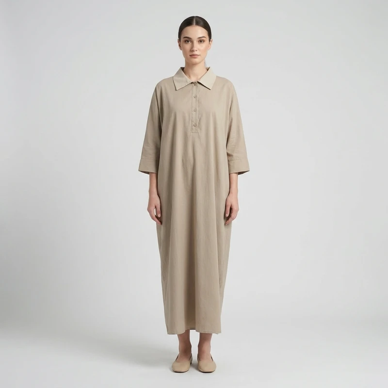 پیراهن زنانه فهیما مدل کفتان