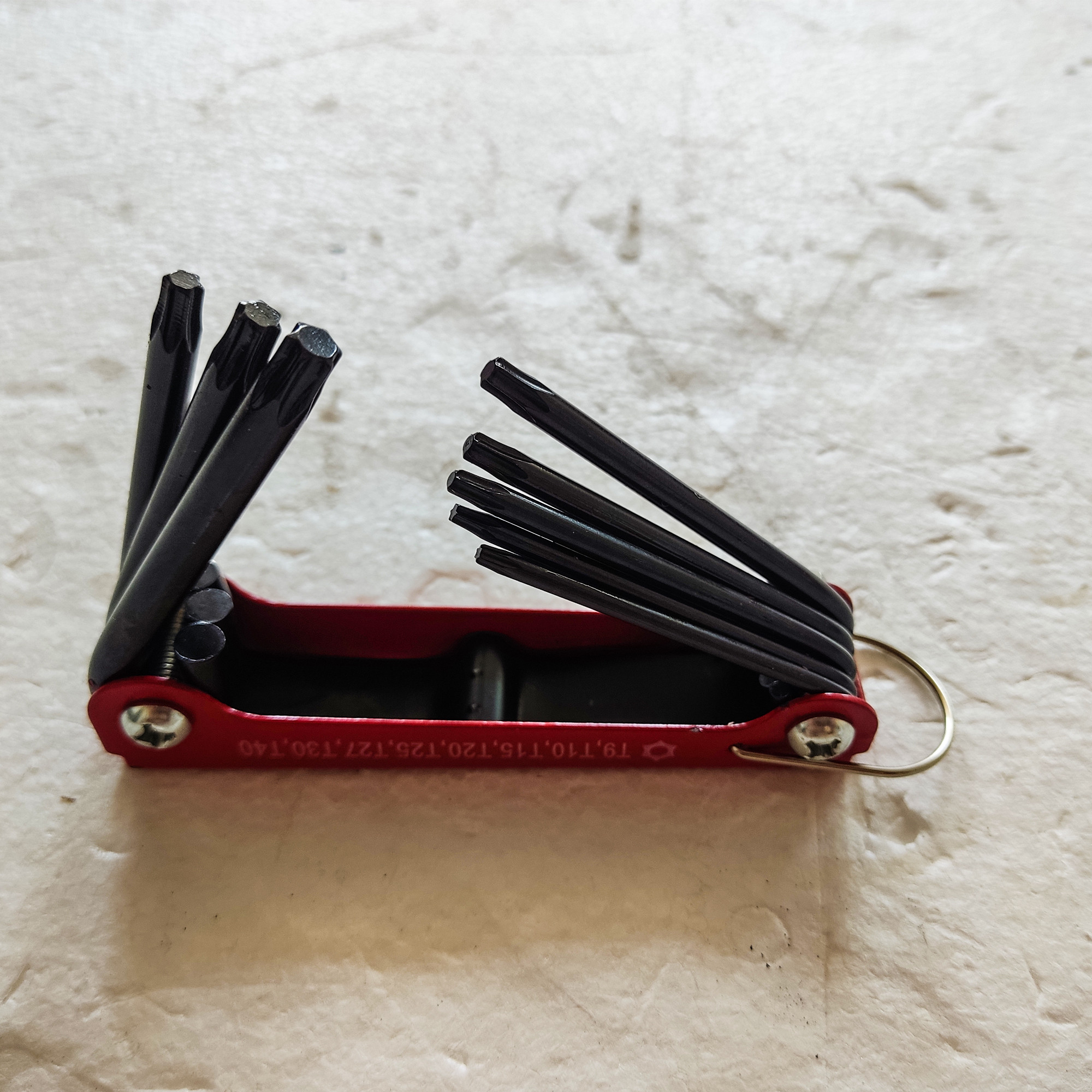 آچار آلن ستاره ای اسکای مدل CR.V.MO 15 مجموعه 8 عددی