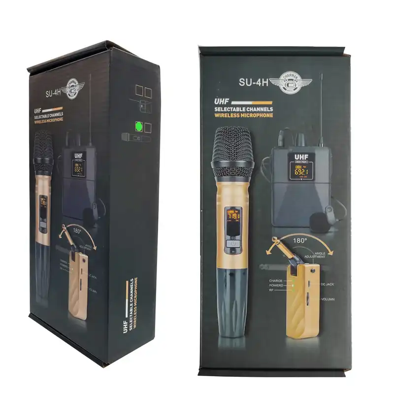 ست میکروفن بی سیم چیرمن مدل SU-4H