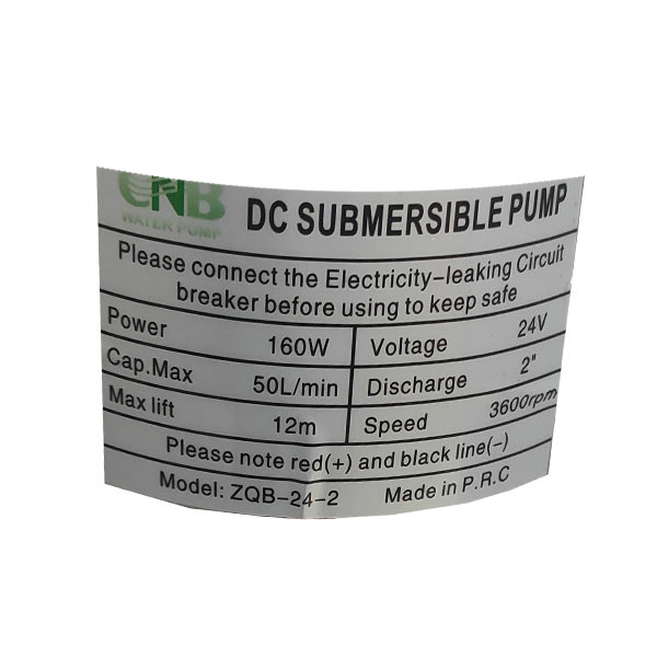 پمپ کف کش سی ان بی مدل ZQB-24V-2i-S