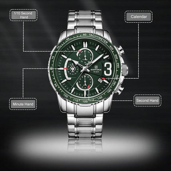 ساعت مچی عقربه‌ای مردانه نیوی فورس مدل NF8017-210112