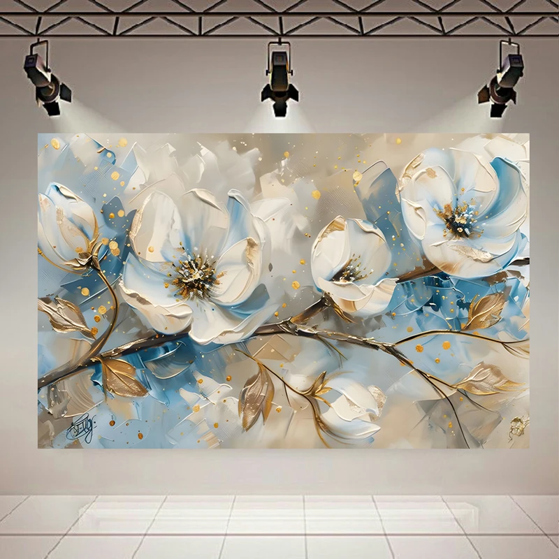 پوستر طرح نقاشی مدل گل کد AR304967