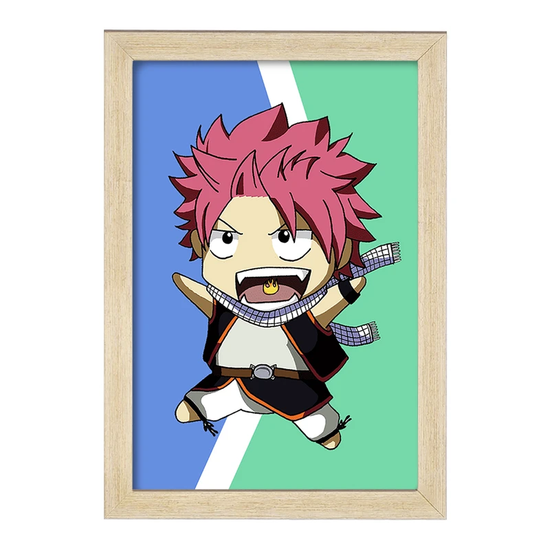 تابلو خندالو مدل ناتسو انیمه فری تیل Fairy Tail  کد 16501