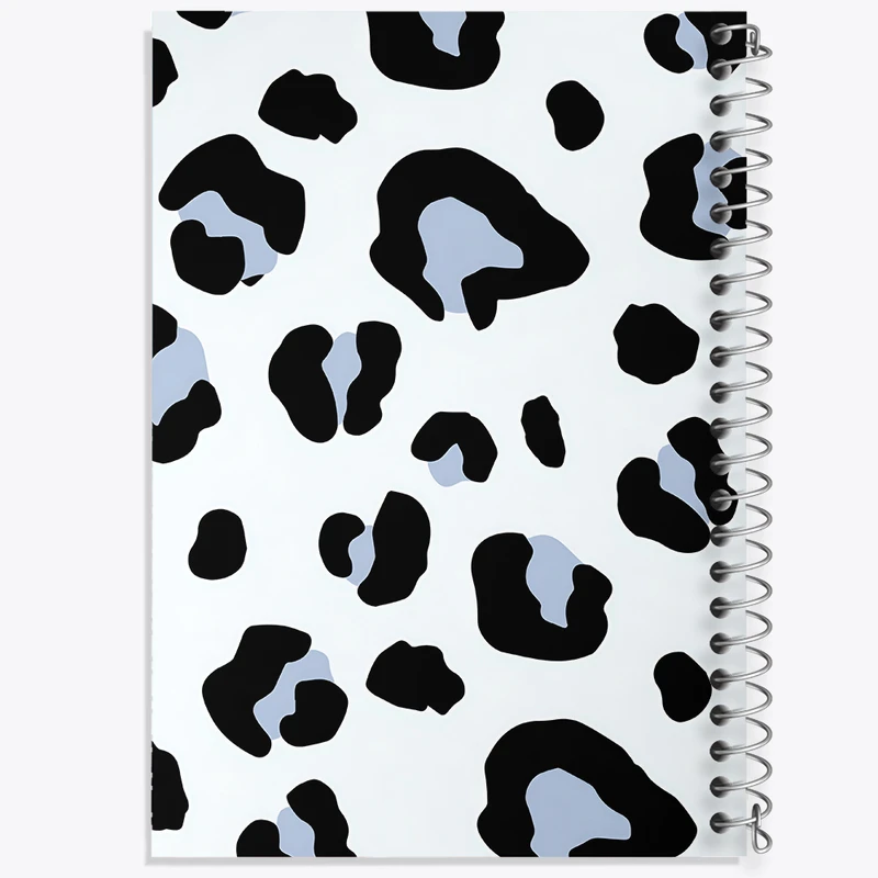 دفتر مشق 50 برگ خندالو طرح پترن پلنگی کد N2624