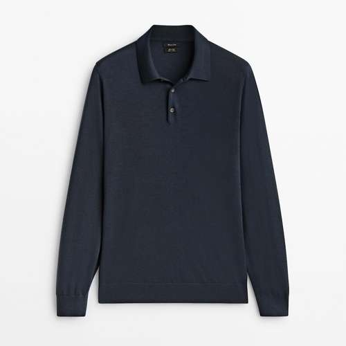 پولوشرت آستین بلند مردانه ماسیمو دوتی مدل 05210253