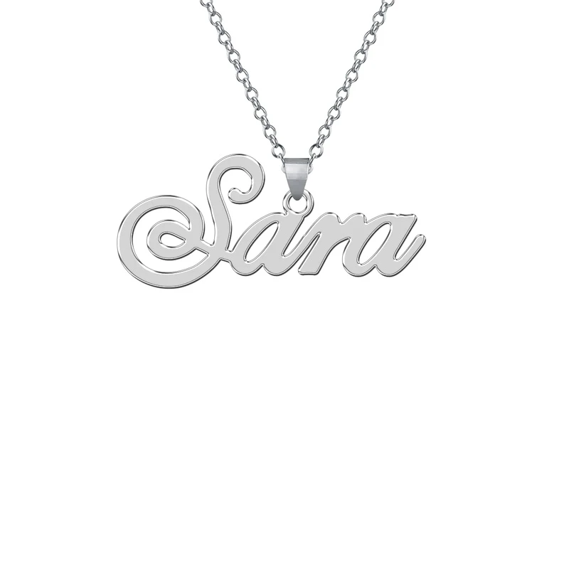 گردنبند زنانه هایکا مدل اسم سارا کد j-ha 44