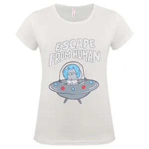 تی شرت آستین کوتاه دخترانه کد ZN-64