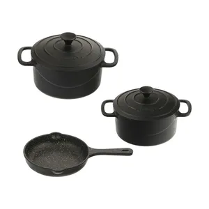 سرویس پخت و پز چدن 5 پارچه نالینو مدل Matteo