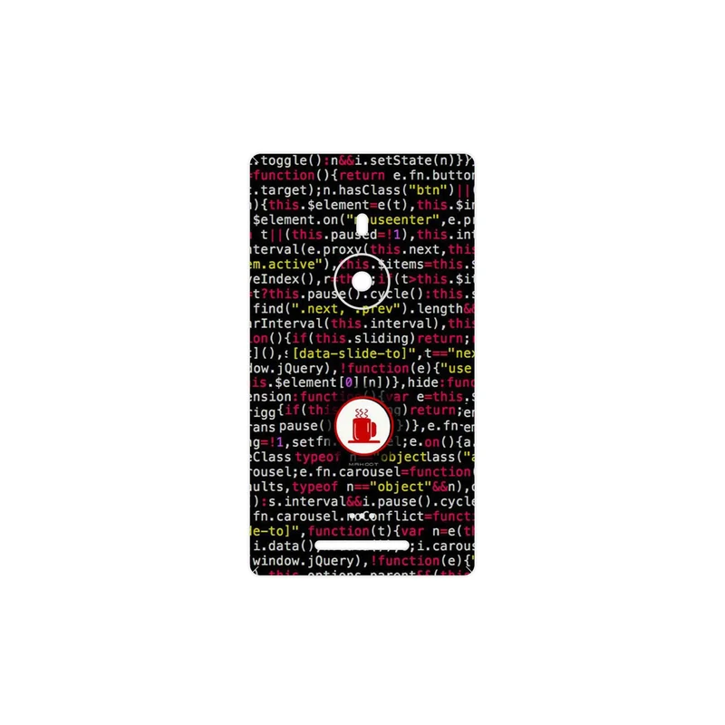 برچسب پوششی ماهوت مدل Programming 1 مناسب برای گوشی موبایل نوکیا Lumia 925