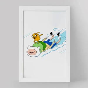 تابلو خندالو مدل جیک و فین وقت ماجراجویی Adventure Time کد 20812