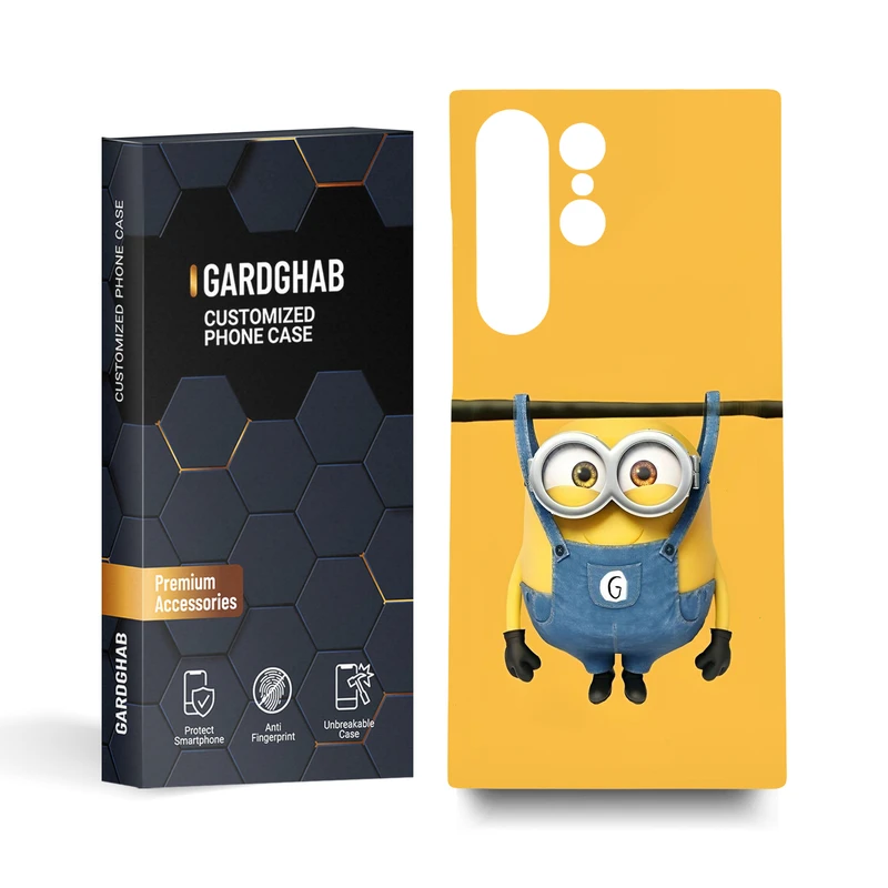  کاور گارد قاب مدل مینیون مناسب برای گوشی موبایل سامسونگ Galaxy S23 Ultra