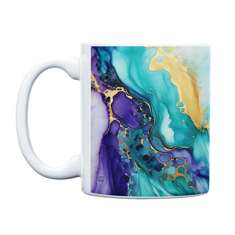 ماگ حس آمیزی طرح Marble مدل مرمر کد 102