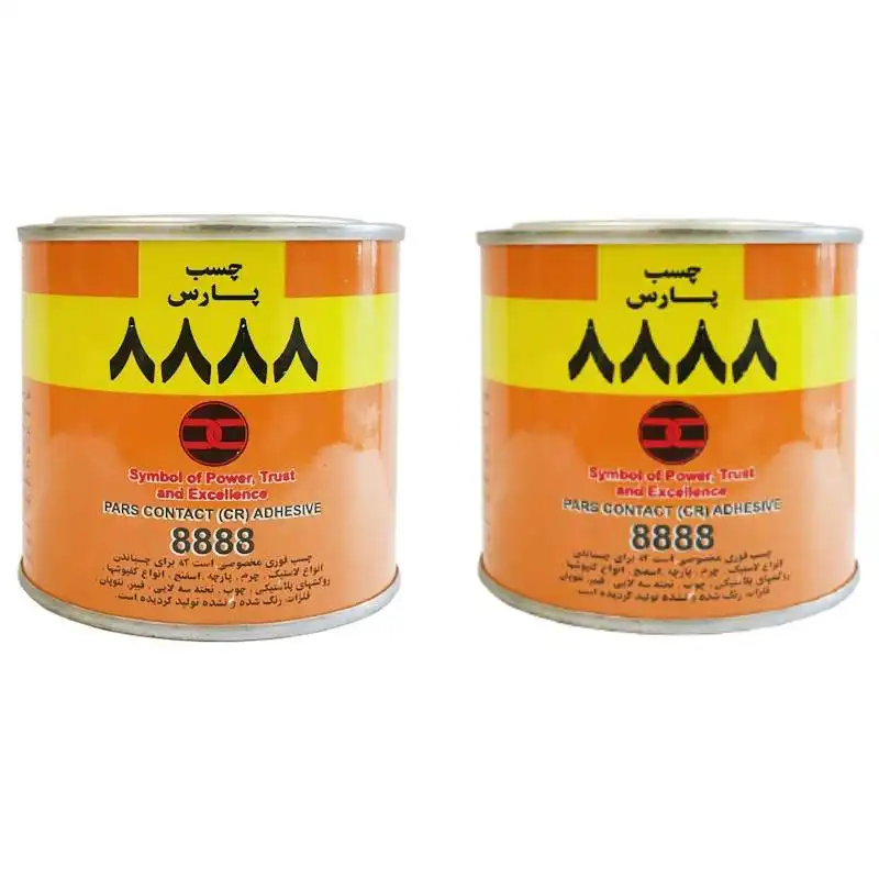 چسب همه کاره پارس مدل 8888 حجم  250 میلی‌لیتر مجموعه 2 عددی