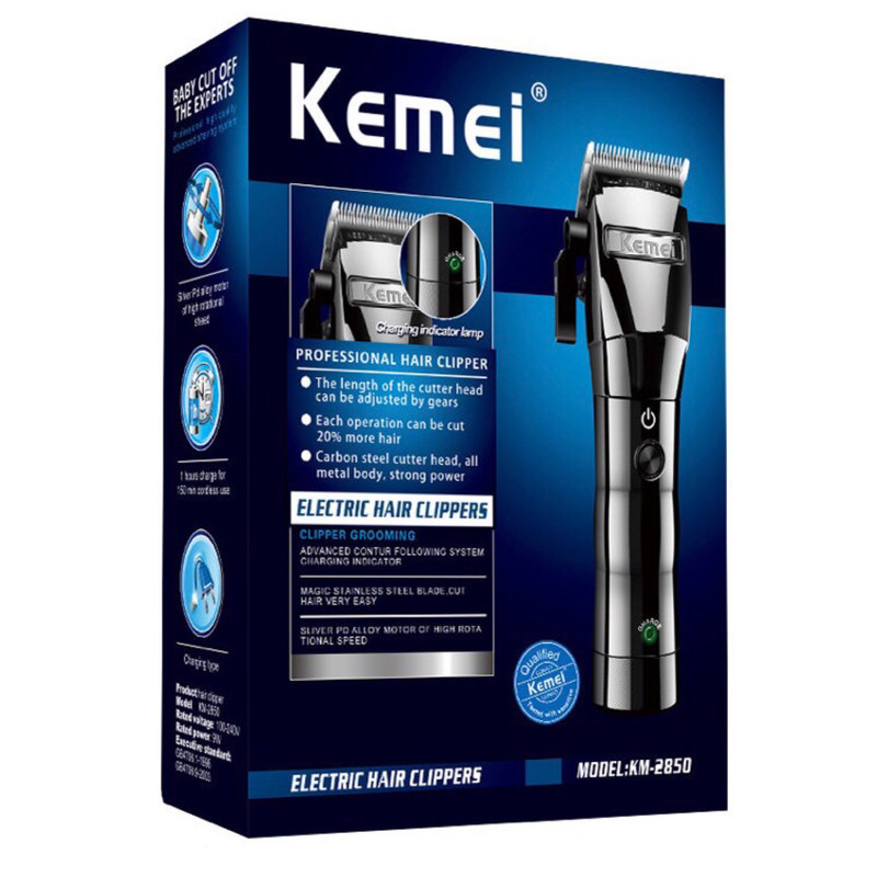 ماشین اصلاح موی سر و صورت کیمی مدل KM2850 ماشین اصلاح موی سر و صورت کیمی مدل KM2850
