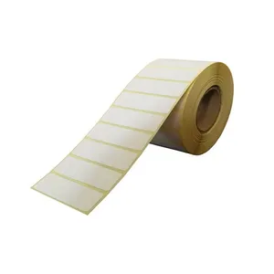 برچسب پرینتر لیبل زن بردار مدل تک ردیفه سایز 30x45 بسته 2000 عددی