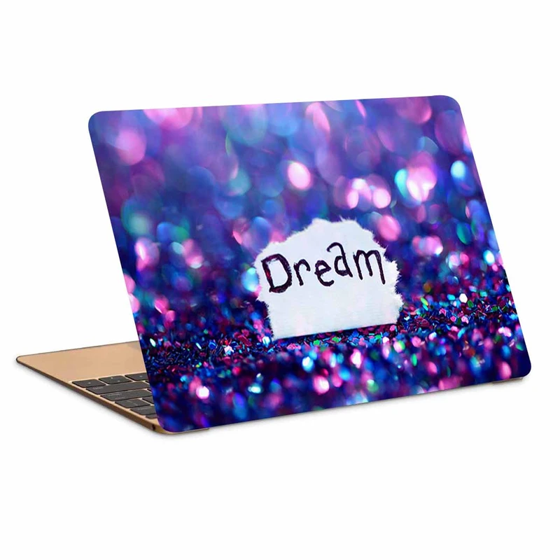 استیکر لپ تاپ طرح dream inscription glareکد N-161مناسب برای لپ تاپ 15.6 اینچ