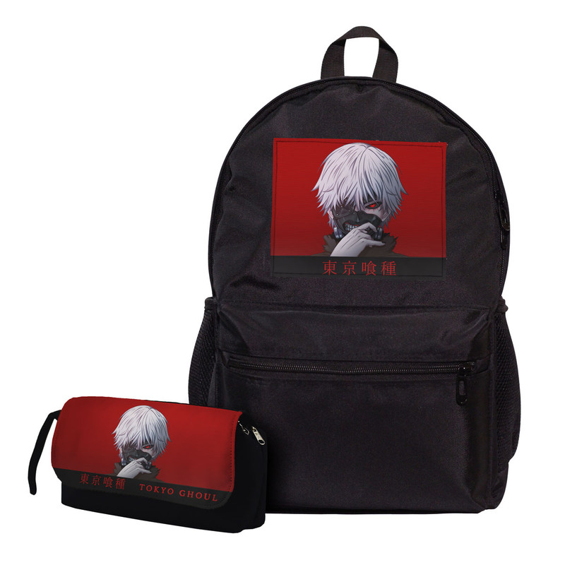 کوله پشتی طرح انیمه Tokyo Ghoul کد 7040 به همراه جامدادی