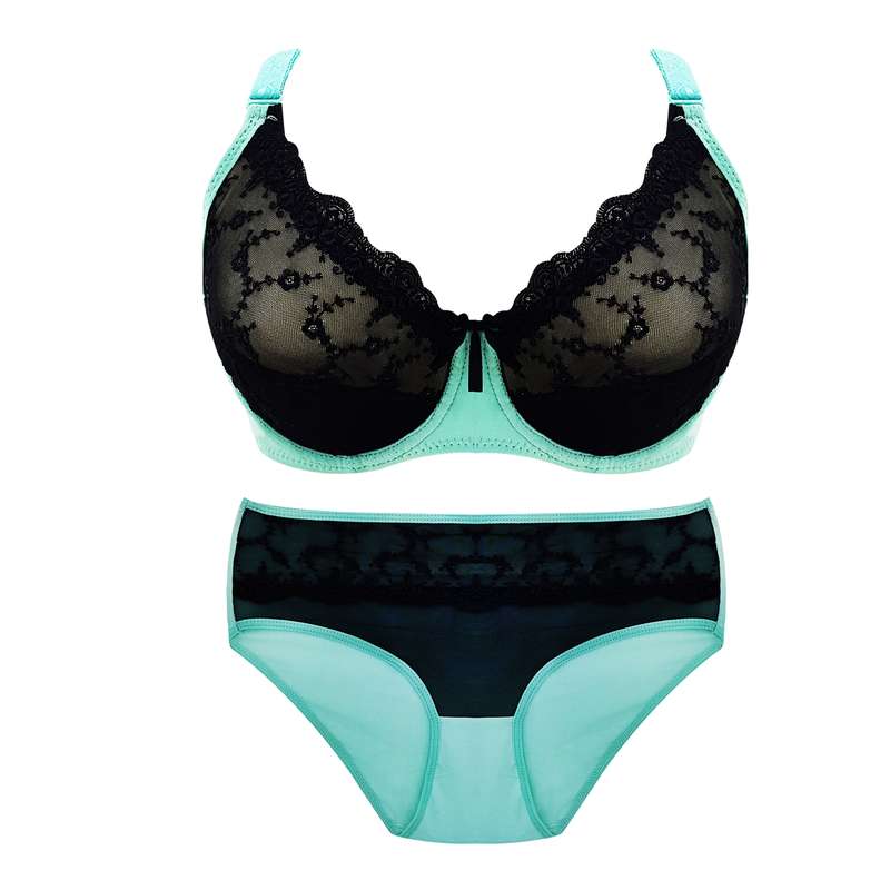 ست شورت و سوتین زنانه مدل blue1