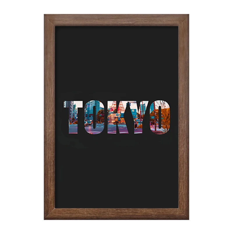 تابلو خندالو طرح توکیو (Tokyo) کد F4838