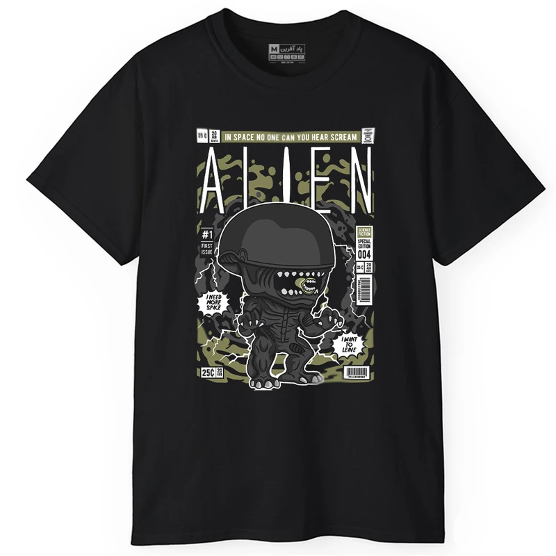 تی‌شرت آستین کوتاه مردانه پاد آفرین مدل PT561