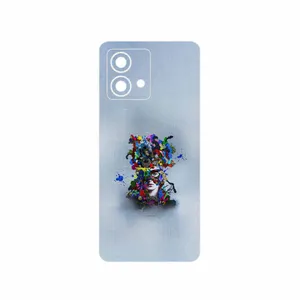 MAHOOT Collage of surreal Portrait of Women 4 Cover Sticker for Motorola Moto G84