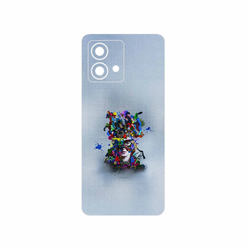 برچسب پوششی ماهوت مدل Collage of surreal Portrait of Women 4 مناسب برای گوشی موبایل موتورولا Moto G84