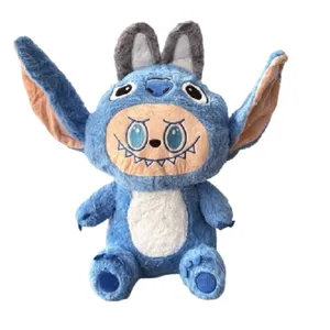 عروسک پولیشی لبوبو مدل لباس استیچ ارتفاع ۵۰ سانتی متر