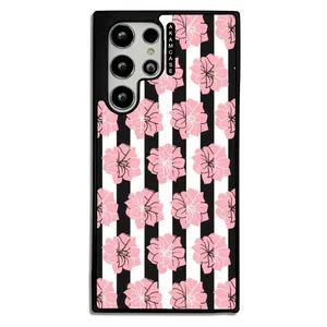 AKAM AMCWSGS22U-FLOWERS21 Cover For Samsung Galaxy S21 Ultra
