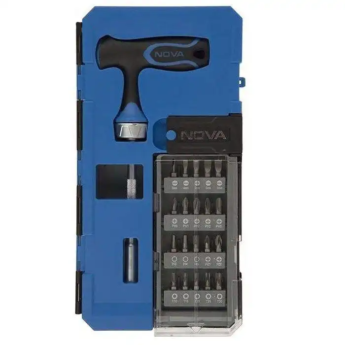 مجموعه 25 عددی سری پیچ گوشتی و آچار نووا مدل 1333