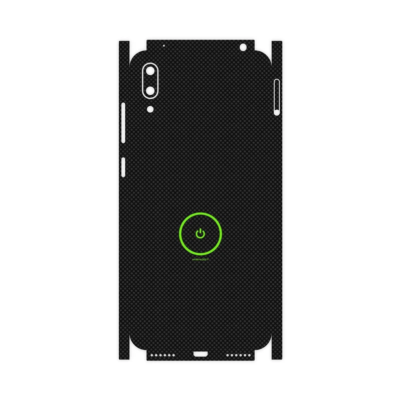 برچسب پوششی ماهوت مدل Minimal Power Button-FullSkin مناسب برای گوشی موبایل هوآوی Y7 Pro 2019