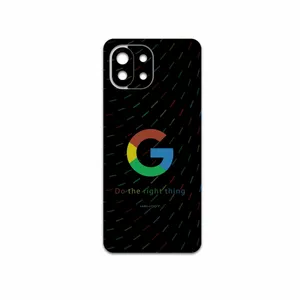 MAHOOT Google-Logo Cover Sticker for Xiaomi 11 Lite 5G NE