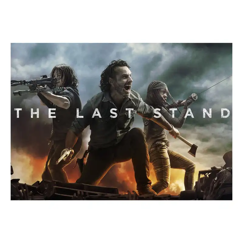 پوستر ماهتاب طرح مردگان متحرک Walking Dead کد 2648