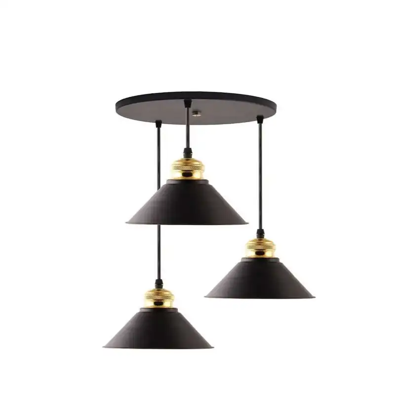 لوستر سه شعله مدل چتری کد 1072