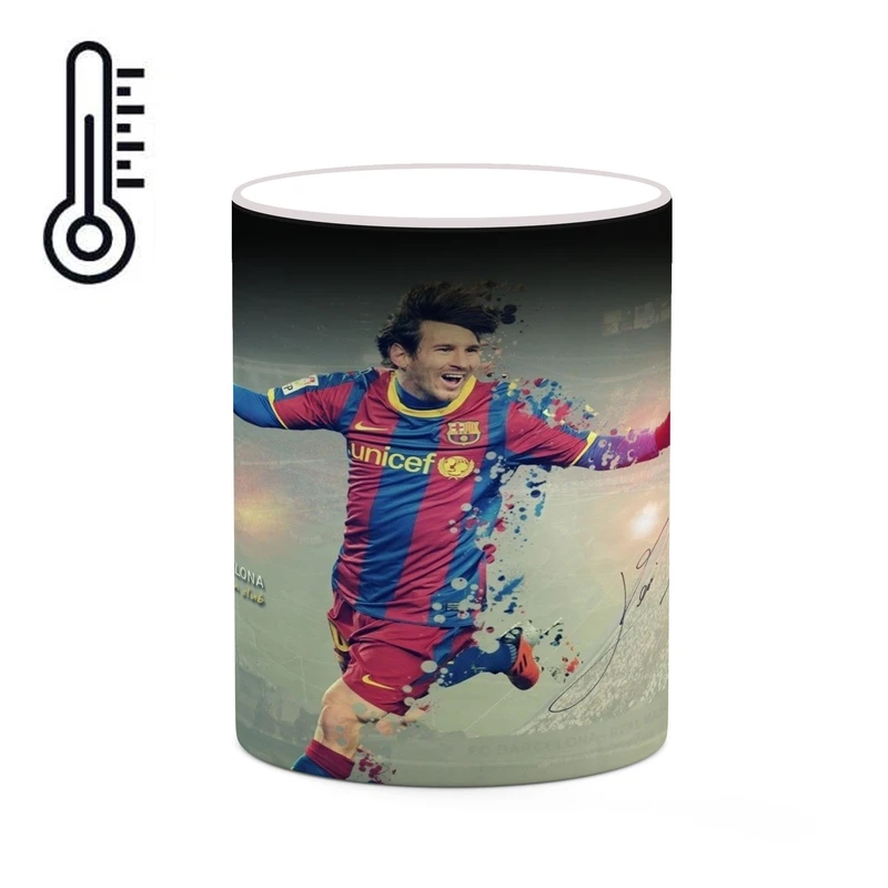 ماگ حرارتی کاکتی طرح Leo Messi لئو مسی مدل mgh42377
