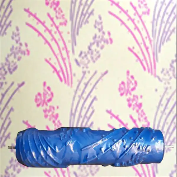 غلتک طرح دار نقاشی مدل EG059C سایز 7 اینچ