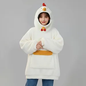 هودی زنانه مدل فانتزی مرغی