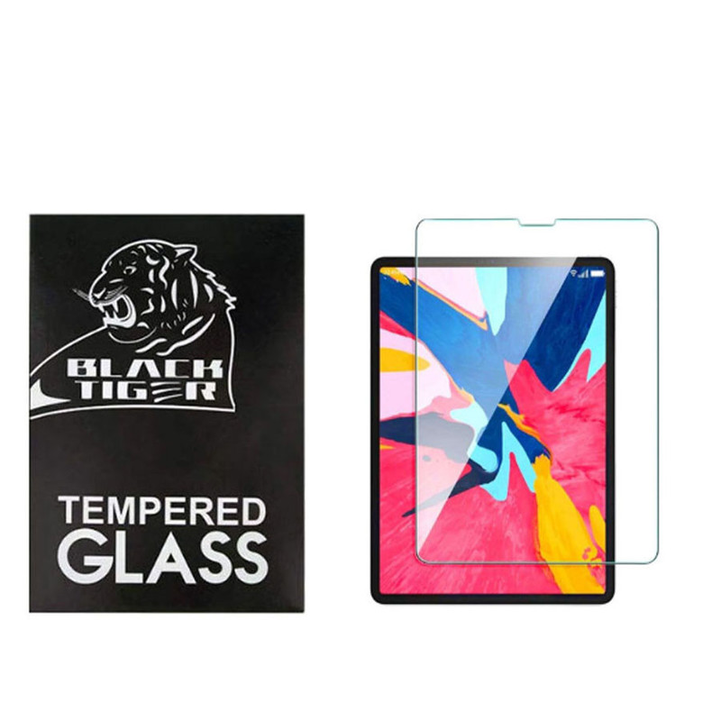 تصویر محافظ صفحه نمایش شیشه ای بلک تایگر مدل HMG مناسب برای تبلت اپل 2020 iPad Pro 11