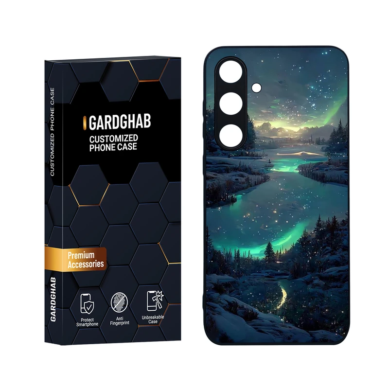 کاور گارد قاب مدل هنری مناسب برای گوشی موبایل سامسونگ Galaxy S24 FE