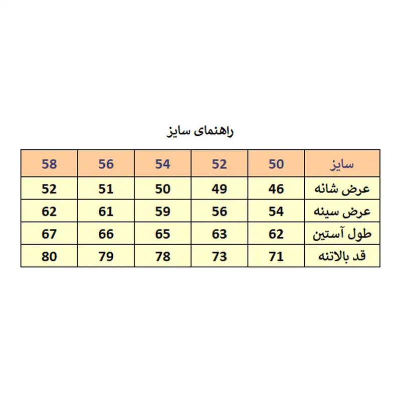 کاپشن مردانه مدل M3803