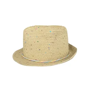 کلاه حصیری زنانه مدل پولک