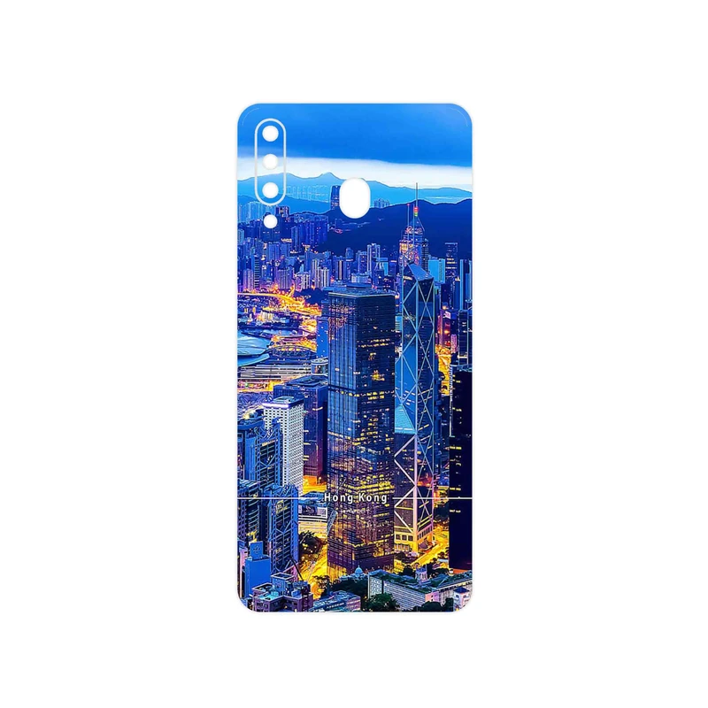 برچسب پوششی ماهوت مدل Hong Kong City مناسب برای گوشی موبایل سامسونگ Galaxy M30